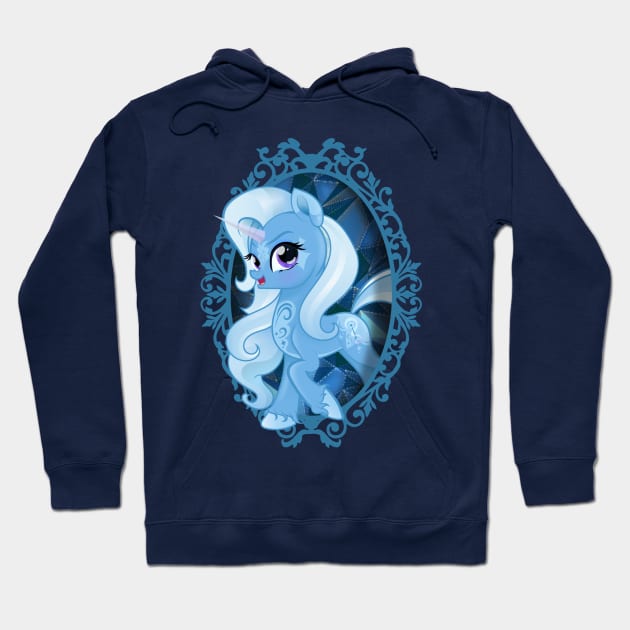 My Little Pony Trixie Lulamoon Mirror Frame Hoodie by SketchedCrow